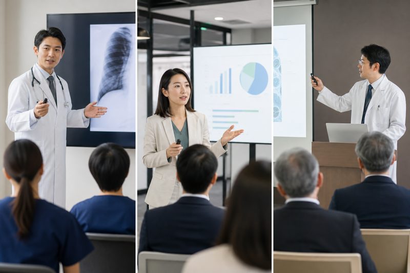 不同醫療簡報場合，該怎麼調整策略？｜醫療簡報技巧 說明圖